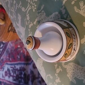 Small mortar and pedestal